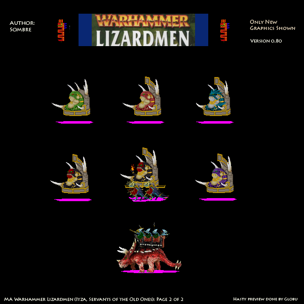 MA Warhammer Lizardmen